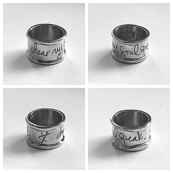 Shawn Killinger Jewelry Shawn Killinger Sterling Silver Etched
